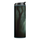 Halloween - Spuk Wald 1 Thermosbecher (Nach links gedreht)