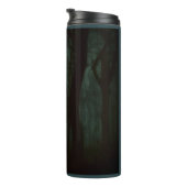 Halloween - Spuk Wald 1 Thermosbecher (Nach rechts gedreht)