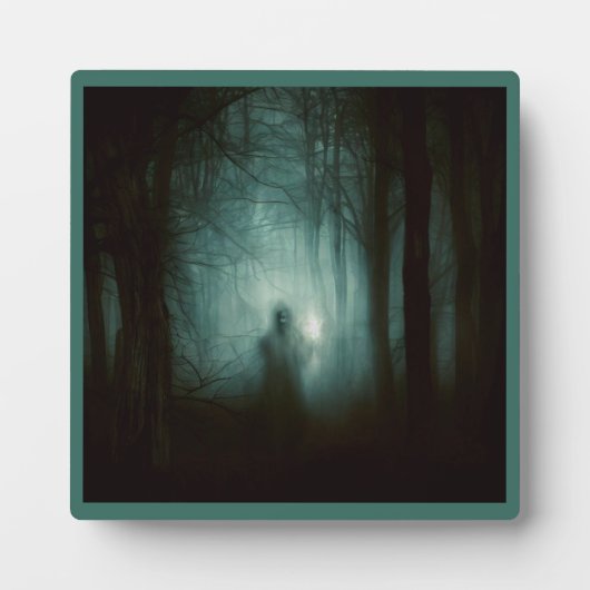 Halloween - Spuk Wald 2 Fotoplatte (Vorderseite)