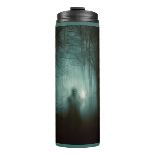 Halloween - Spuk Wald 2 Thermosbecher (Vorderseite)
