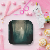 Halloween - Spuk Wald 3 Pappteller (Party)