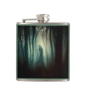 Halloween - Spuk Wald 4 Flachmann