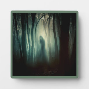 Halloween - Spuk Wald 4 Fotoplatte