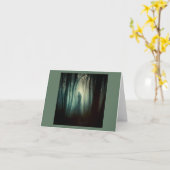 Halloween - Spuk Wald 4 Karte (Gelbe Blume)