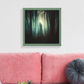 Halloween - Spuk Wald 4 Leinwanddruck (Insitu (Wohnzimmer))