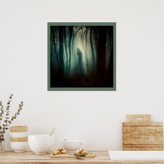 Halloween - Spuk Wald 4 Poster (Küche)