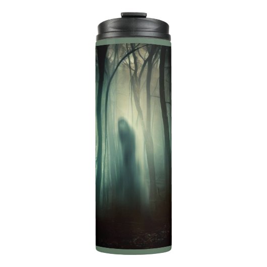 Halloween - Spuk Wald 4 Thermosbecher (Vorderseite)
