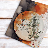 Halloween Spuk Waldkostüme und Cocktail Pappteller