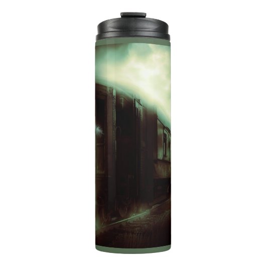 Halloween - Spuk Zug 1 Thermosbecher (Vorderseite)