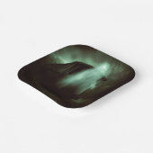 Halloween - Spuk Zug 2 Pappteller (Gewinkelt)