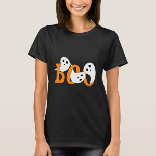 Halloween Spukgeister Schwarz T-Shirt