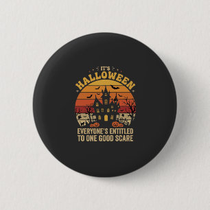 Halloween Spukhaus Ein Guter Schrecken Design_1 Button