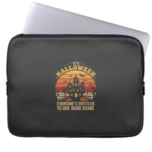 Halloween Spukhaus Ein Guter Schrecken Design_1 Laptopschutzhülle