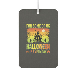 Halloween Spukhaus für einige von uns Autolufterfrischer