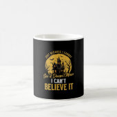 Halloween Spukhaus Glaube Es Design_1 Kaffeetasse (Mittel)