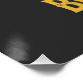 Halloween Spukhaus Glaube es Design_1 Poster (Ecke)