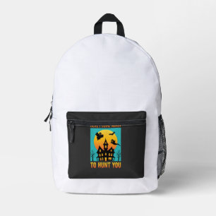 Halloween Spukhaus hängt mit meinen Hexen Bedruckter Rucksack