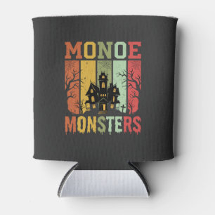 Halloween Spukhaus Retro-Monster Dosenkühler