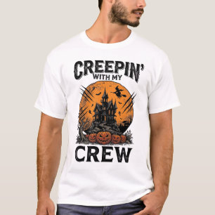 Halloween Spukhaus Schleich Mit Meiner Crew Shirt