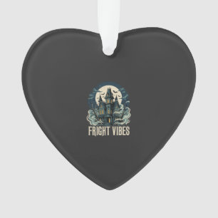 Halloween Spukhaus Schreckens-Vibes Design Ornament