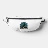 Halloween Spukhaus Uhrturm Fledermäuse Geist_1 Bauchtasche (Ablage )