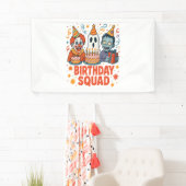 Halloween Squad Creepy Clown Ghost Zombie Banner (Insitu)