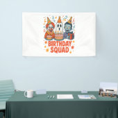 Halloween Squad Creepy Clown Ghost Zombie Banner (Messeveranstaltung)