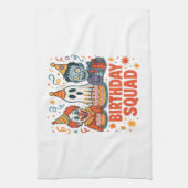 Halloween Squad Creepy Clown Ghost Zombie Geschirrtuch (Vertikal)