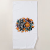 Halloween Squad Creepy Clown Ghost Zombie Strandtuch (Vorderseite)