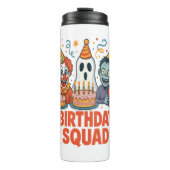 Halloween Squad Creepy Clown Ghost Zombie Thermosbecher (Vorderseite)