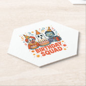 Halloween Squad Creepy Clown Ghost Zombie Untersetzer (angewinkelt)