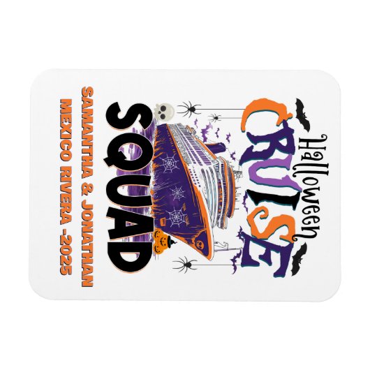 Halloween Squad Custom Cabin Door Magnet (Horizontal)