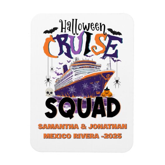 Halloween Squad Custom Cabin Door Magnet (Vertikal)