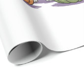 Halloween Squad Dog Geschenkpapier (Rolleneckpunkt)