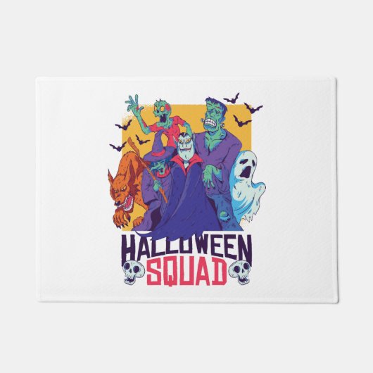 Halloween Squad Fußmatte (Vorderseite)