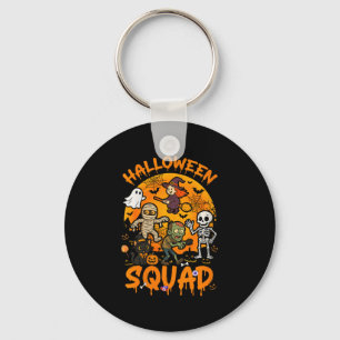 Halloween Squad Horror Group Hexe Mummy Zo Schlüsselanhänger