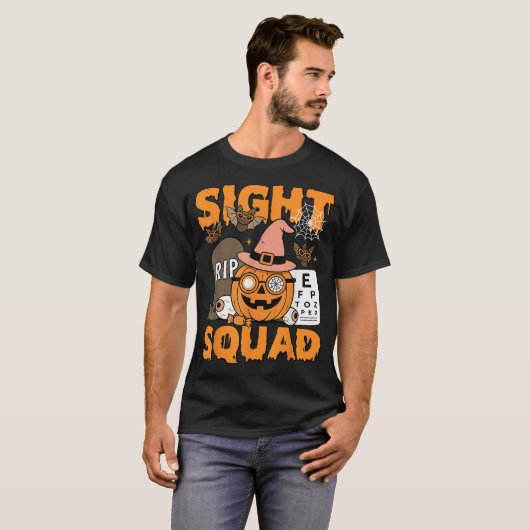Halloween-Squad-Optometrie T-Shirt (Vorne ganz)