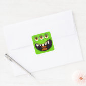 Halloween Square Sticker (Umschlag)