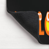 Halloween Squash Text Mousepad (Ecke)