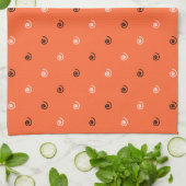 Halloween Squiggles Geschirrtuch (Gefaltet)