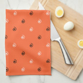 Halloween Squiggles Geschirrtuch (Viertel Falte)