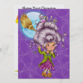 Halloween - SRF Einladung (Vorne/Hinten)