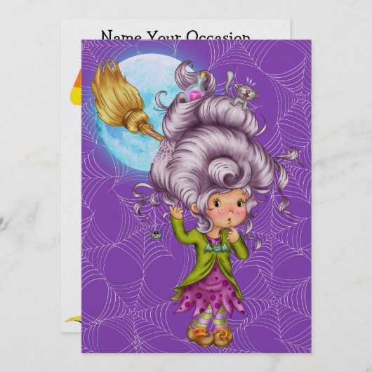 Halloween - SRF Einladung (Vorne/Hinten)