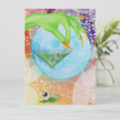 Halloween - SRF Einladung (Stehend Vorderseite)