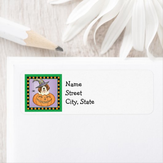 Halloween St. Bernard (Insitu)