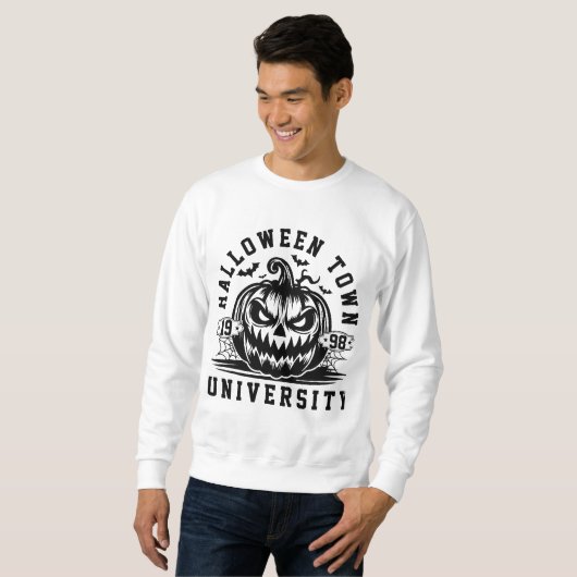 HALLOWEEN STADT UNISEX SWEATSHIRT (Vorne ganz)