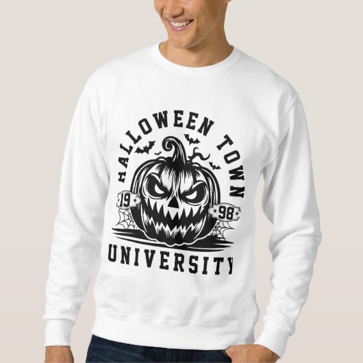 HALLOWEEN STADT UNISEX SWEATSHIRT (Vorderseite)