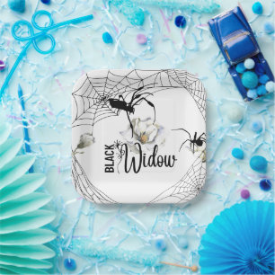 Halloween Stamp Collection "Black Widow" Pappteller