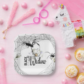 Halloween Stamp Collection "Black Widow" Pappteller (Party)