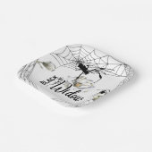 Halloween Stamp Collection "Black Widow" Pappteller (Gewinkelt)